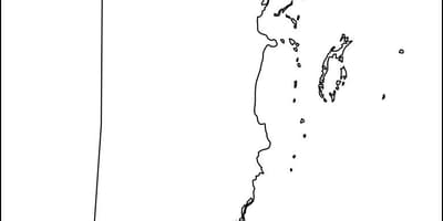 வரைபடம் பெலிஸ் அவுட்லைன்